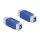 USB 5 Gbps Adapter Gender Changer USB Typ-B Buchse zu Buchse