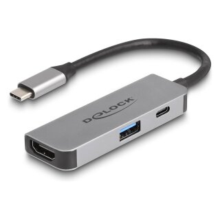 USB Type-C™ Adapter zu HDMI 4K 60 Hz mit USB Typ-A und USB Type-C™ PD 95 W