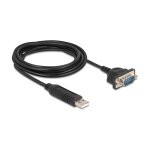 Delock USB RS-232 Adapter USB 2.0 zu D-Sub 9 Stecker mit...