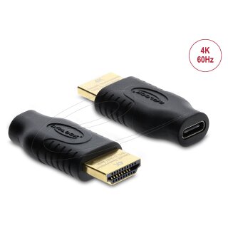 Delock USB Type-C™ zu HDMI Adapter (DP Alt Mode) 4K 60 Hz mit HDR und HDCP