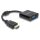 Adapter HDMI Stecker zu VGA Buchse schwarz