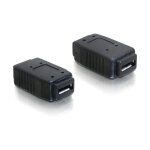 Delock Adapter USB micro-A+B Buchse zu USB micro-A+B Buchse