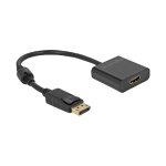 Delock Adapter DisplayPort 1.2 Stecker zu HDMI Buchse 4K...