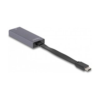 Delock USB Type-C™ Netzwerk Adapter 2,5 Gigabit LAN 1 x RJ45 slim