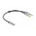 Headset Adapter 1 x 3,5 mm 4 Pin Klinkenbuchse zu 2 x 3,5 mm 3 Pin Klinkenstecker (CTIA)