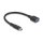 USB 10 Gbps Adapter USB Type-C™ Stecker zu Typ-A Buchse 19 cm 60 W QC 3.0 schwarz