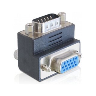 Adapter VGA Stecker zu Buchse 270° gewinkelt