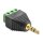 Adapter Klinke Stecker 3,5 mm > Terminalblock 3 Pin