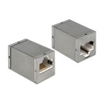 Adapter RJ45 Buchse > RJ45 Buchse Cat.6 STP kompakt