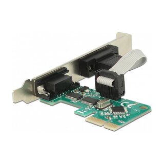 PCI Express x1 Karte zu 2 x Seriell RS-232