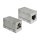 Adapter RJ45 Buchse > RJ45 Buchse Cat.5e STP