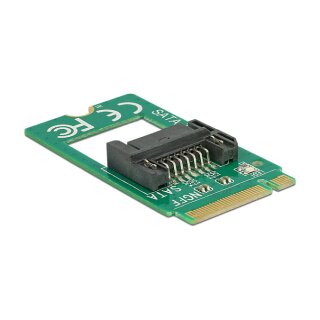 Adapter M.2 Key B Stecker > SATA 7 Pin - Formfaktor 2242