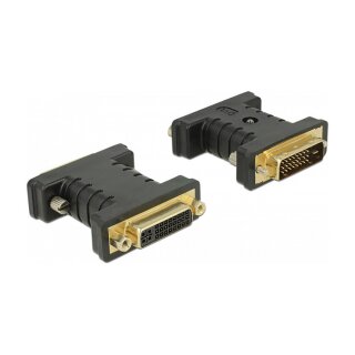 Adapter DVI 24+1 Stecker > DVI 24+5 Buchse EDID Emulator