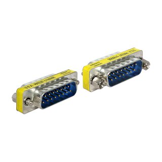 D-Sub 15 Pin Stecker > Stecker Gender Changer