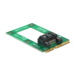 Konverter mSATA full size > 1 x SATA 7 Pin Buchse