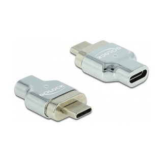 Thunderbolt™ 3 / USB Type-C™ (DP Alt Mode) 8K 30 Hz Magnet Adapter Stecker zu Buchse