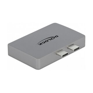 Dual DisplayPort Adapter mit 4K 60 Hz und PD 3.0 für MacBook