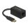 Delock USB Type-C™ Netzwerk Adapter Gigabit LAN 1 x RJ45 kompakt schwarz ASIX