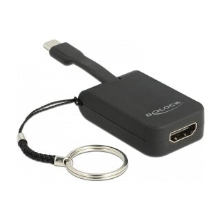 Delock USB Type-C™ Adapter zu HDMI (DP Alt Mode) 4K 30 Hz - Schlüsselanhänger