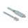 Adapter USB 2.0 Type-C™ Stecker > 1 x Seriell RS-232 RJ45 Stecker 5,0 m grau