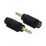 Delock Adapter Klinkenstecker 4,4 mm 5 Pin zu...