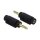 Delock Adapter Klinkenstecker 4,4 mm 5 Pin zu Klinkenbuchse 3,5 mm 3 Pin