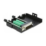 D-Sub15 Stecker zu Terminalblock mit Gehäuse