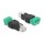 Adapter RJ11/14 Stecker zu Terminalblock 4 Pin 2-teilig