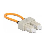 LWL Loopback Adapter SC / OM1 Multimode beige