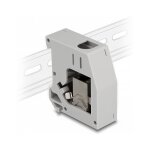 Delock Hutschienenadapter mit Keystone Modul RJ45 Buchse...