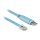 Delock Adapter USB 2.0 Typ-A Stecker > 1 x Seriell RS-232 RJ45 Stecker 2,0 m blau