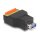 Delock USB 3.2 Gen 1 Typ-A Buchse zu Terminalblock Adapter mit Drucktaster