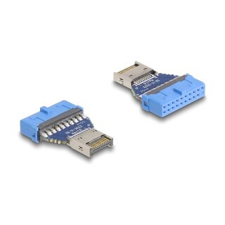 Delock USB 5 Gbps Adapter Pfostenbuchse zu intern USB Typ-E Key A Stecker
