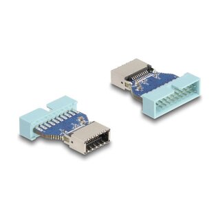 Delock USB 5 Gbps Adapter Pfostenstecker zu intern USB Typ-E Key A Buchse