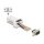 Delock D-Sub 9 Pin Stecker zu RJ45 Buchse Montagesatz weiß