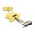 Delock D-Sub 25 Pin Stecker zu RJ45 Buchse Montagesatz gelb