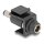 Delock Keystone Modul DC 5,5 x 2,5 mm Buchse zu DC 5,5 x 2,5 mm Stecker schwarz