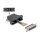 Delock D-Sub 25 Pin Buchse zu RJ12 Buchse Montagesatz schwarz