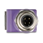 Delock M12 Adapter A-kodiert 8 Pin Stecker zu RJ45 Buchse...