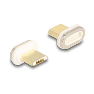 Delock Magnetischer Adapter USB Typ Micro-B Stecker