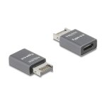 Delock Adapter USB 10 Gbps Typ-E Key A Stecker zu USB...