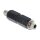 Delock Hohlstecker Adapter DC 5,5 x 2,1 mm Buchse auf Buchse mit Gewinde gerade