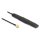 5G LTE, WLAN Antenne SMA Stecker 2,5 dBi omnidirektional starr schwarz Klebemontage