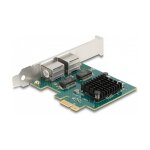 PCI Express x1 Netzwerkkarte Gigabit LAN 2 x RJ45 BCM