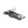 PCI Express x2 Netzwerkkarte 5 Gigabit LAN 2 x RJ45 RTL8126