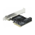 5 Port SATA PCI Express x4 Karte - Low Profile Formfaktor