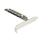 PCI Express x16 Karte zu 4 x intern SFF-8654 4i NVMe -...