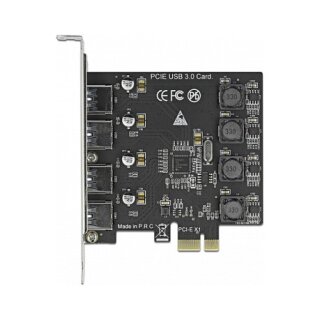 PCI Express x1 Karte zu 4 x extern USB Typ-A Buchse USB 5 Gbps