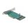 PCI Express x8 Karte zu 2 x intern NVMe M.2 Key M - Bifurcation - Low Profile Formfaktor