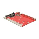 2.5? Konverter U.2 SFF-8639 > M.2 NVMe Key M - 7 mm